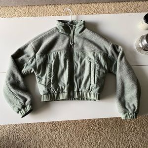 UO Jessica Mixed Media Jacket